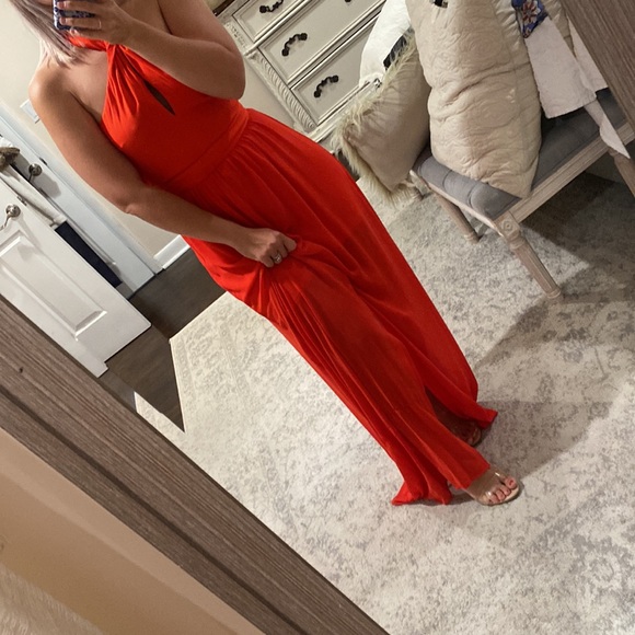 Arden b coral maxi dress - Picture 5 of 6